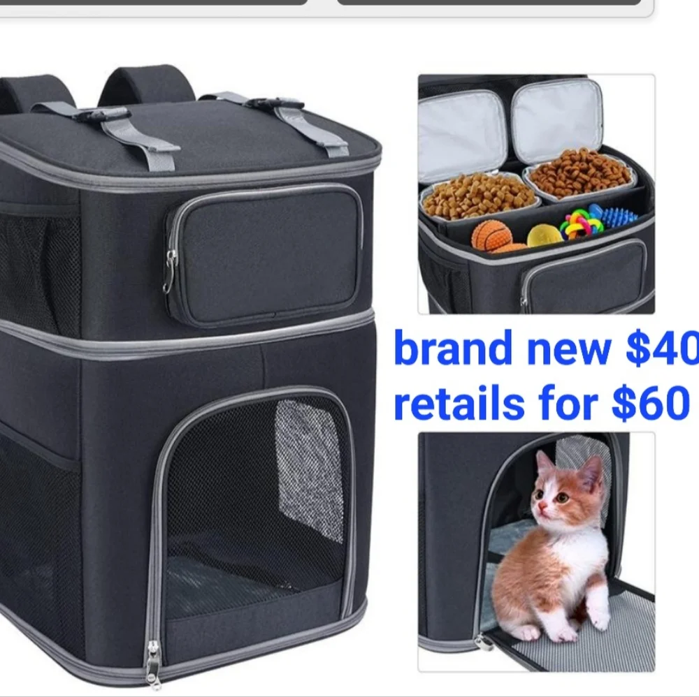 Animal carrier backpack